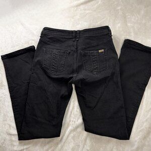 Burberry Brit Stretfield Women's 32Wx34L Black STRAIGHT Jeans Denim 32R Pants